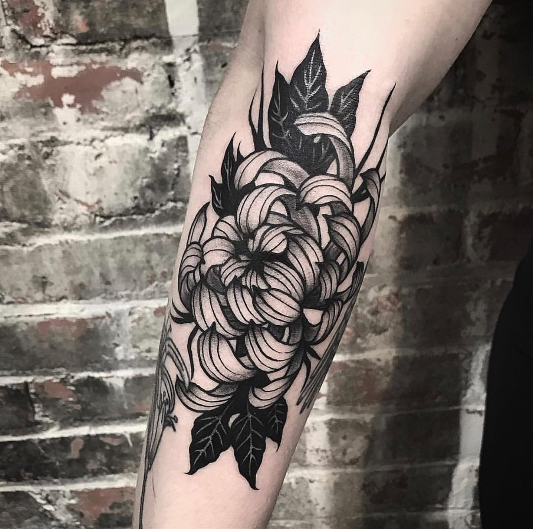 chrysanthemum tattoos