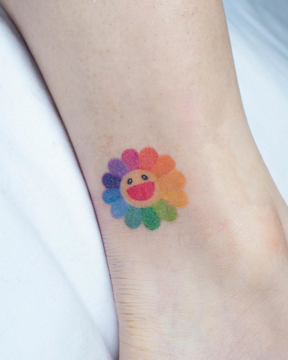 daisy tattoo