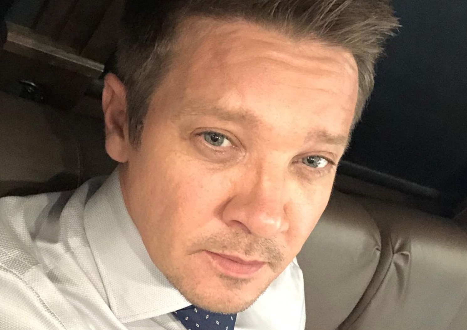 Jeremy Renner Shares Picture From His Hospital Bed After Scary Snowplow Incident