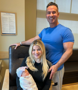 mike sorrentino and wife, lauren, welcome second child – a daughter named mia bella