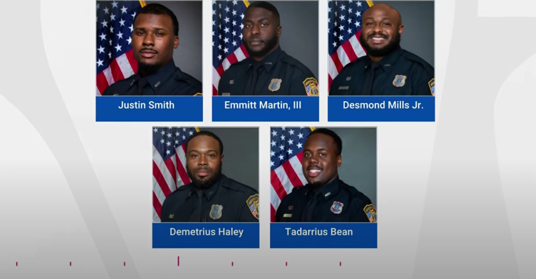 5 former memphis police officers arrested and charged with second-degree murder in the death of tyre nichols | on january 26, the five memphis police officers involved in the death of tyre nichols were arrested and charged with second-degree murder, among other charges.