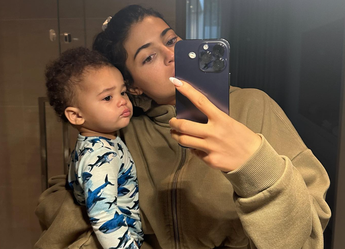 Kylie Jenner Shares New Instagram Video of Son, Aire, on His First Birthday