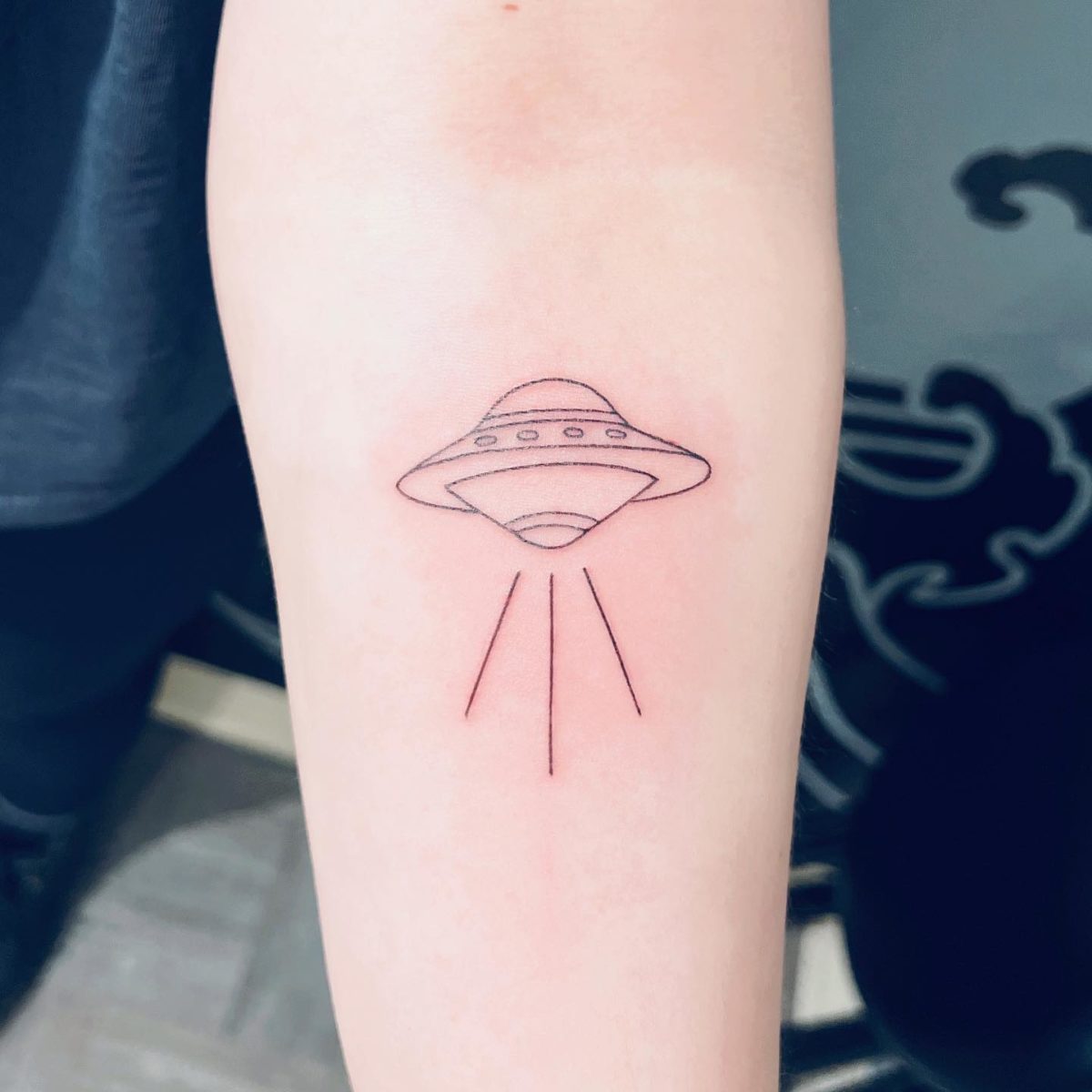 ufo tattoo