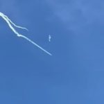 Civilian Captures What Is Believed to be the Chinese Spy Balloon Being Shot From the Sky