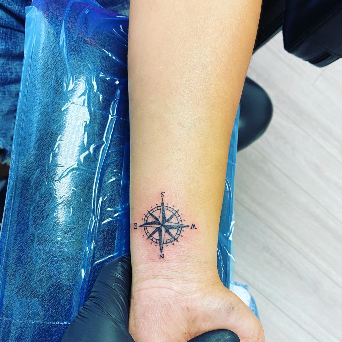Compass Tattoo