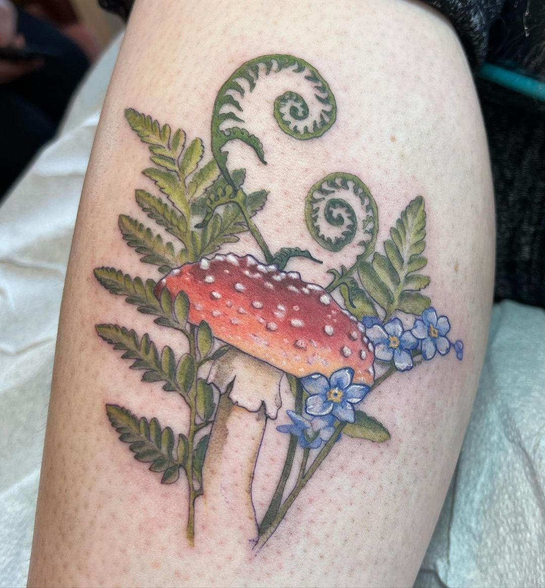 Mushroom Tattoo Ideas