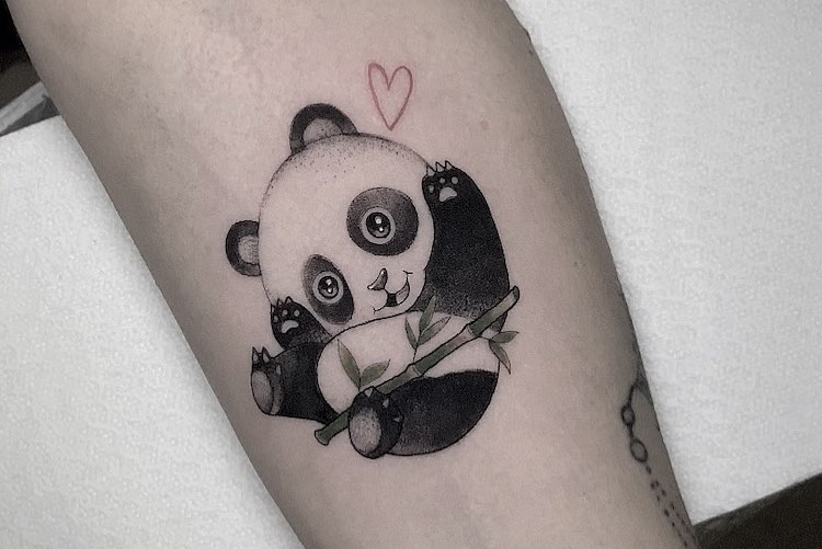The Joker Tattoo Studio on Instagram Couple panda tattoo Tattoo done by  ARTISTS ROCKY  RATHEZZ the ProArtists in THE JOKER TATTOO STUDIO  thejokertattoostudio  For