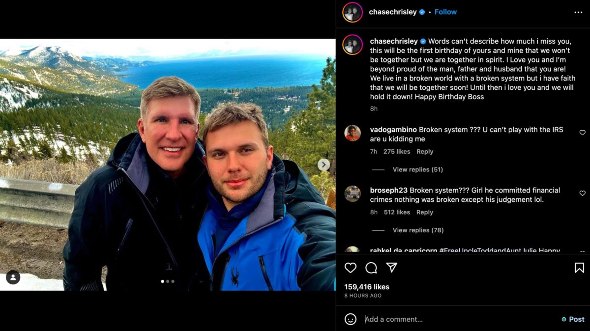 Todd Chrisley's Children Celebrate His Birthday From Afar as Lindsie Chrisley Reveals How the Other Prisoners Have Been Treating Her Father | Lindsie Chrisley is sharing how other prisoners have taken to her stepmom and dad as they begin their years-long prison sentences.