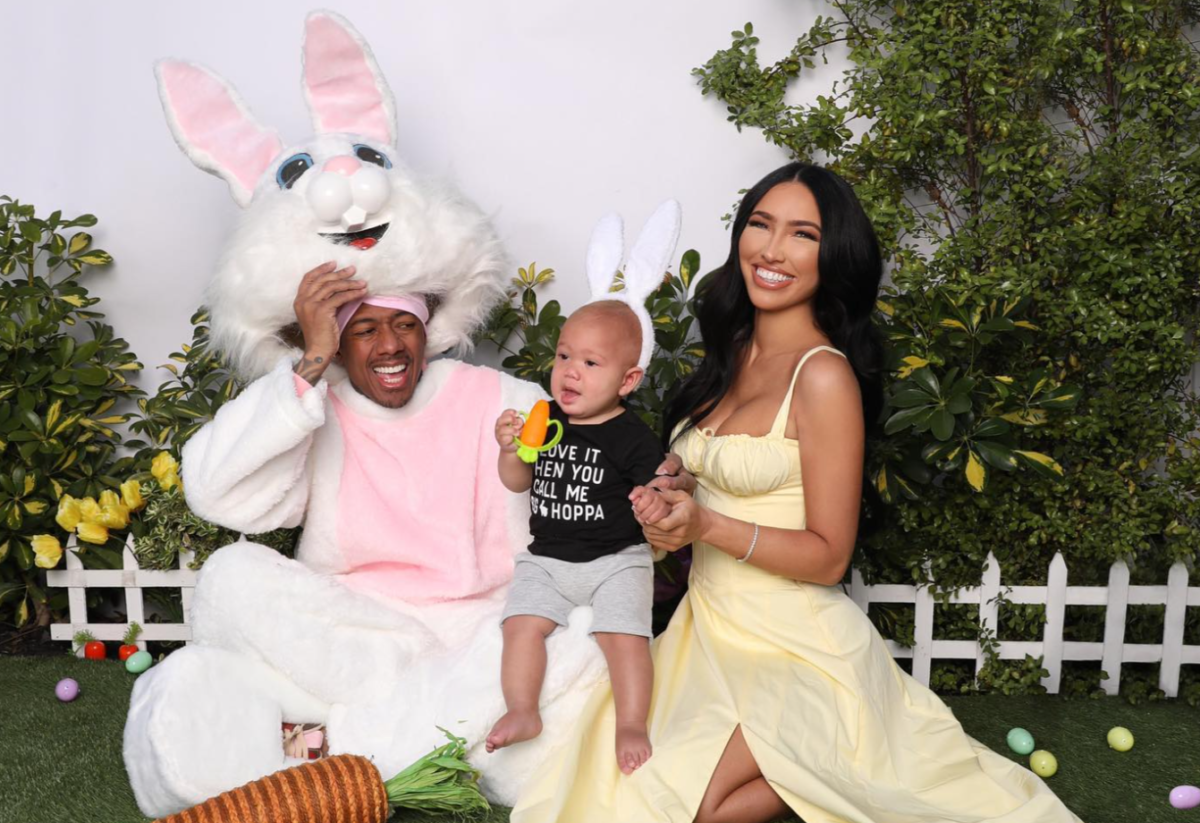 Nick Cannon Dresses Up As the Easter Bunny for All 11 of His Children During Busy Easter Sunday