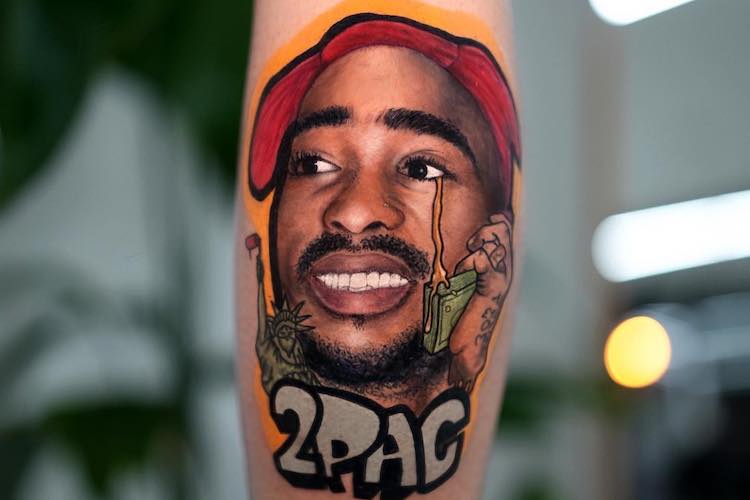 Tattoo Disasters: Dad who had 'Thug Life' and 'F*** the World' tattoos in  tribute to Tupac is too embarrassed to take his top off and says the  'bullet' looks like a TAMPON |