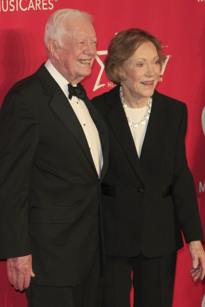 Former First Lady Rosalynn Carter Diagnosed With Dementia Weeks After Her Husband Entered Hospice Care | A little more than three months after entering hospice on Feb. 18, Jimmy Carter is relying on his religious beliefs and still enjoys peanut butter ice cream.