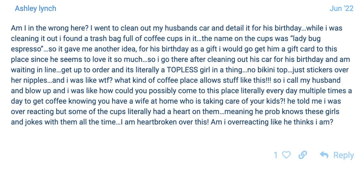Would You Forgive Your Husband If He Ever Did This?