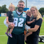 Kylie Kelce Responds to Those Criticizing Her Husband, Jason Kelce, for ‘Playing Fetch’ With His Two Daughters