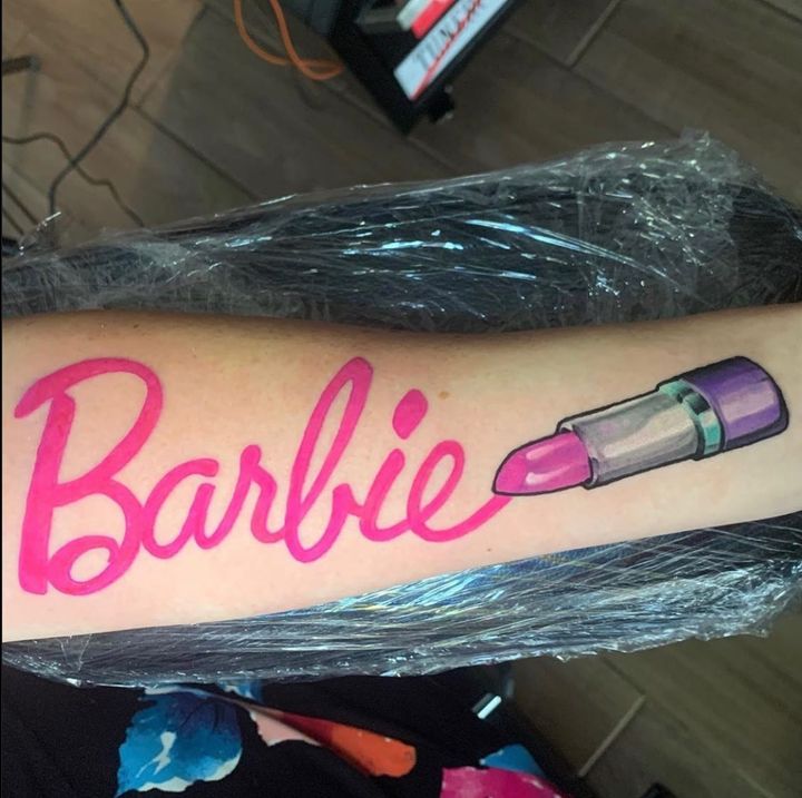 Zombie Barbie Tattoo by Aric Taylor @blackanchorcollective | laricher23's  Blog