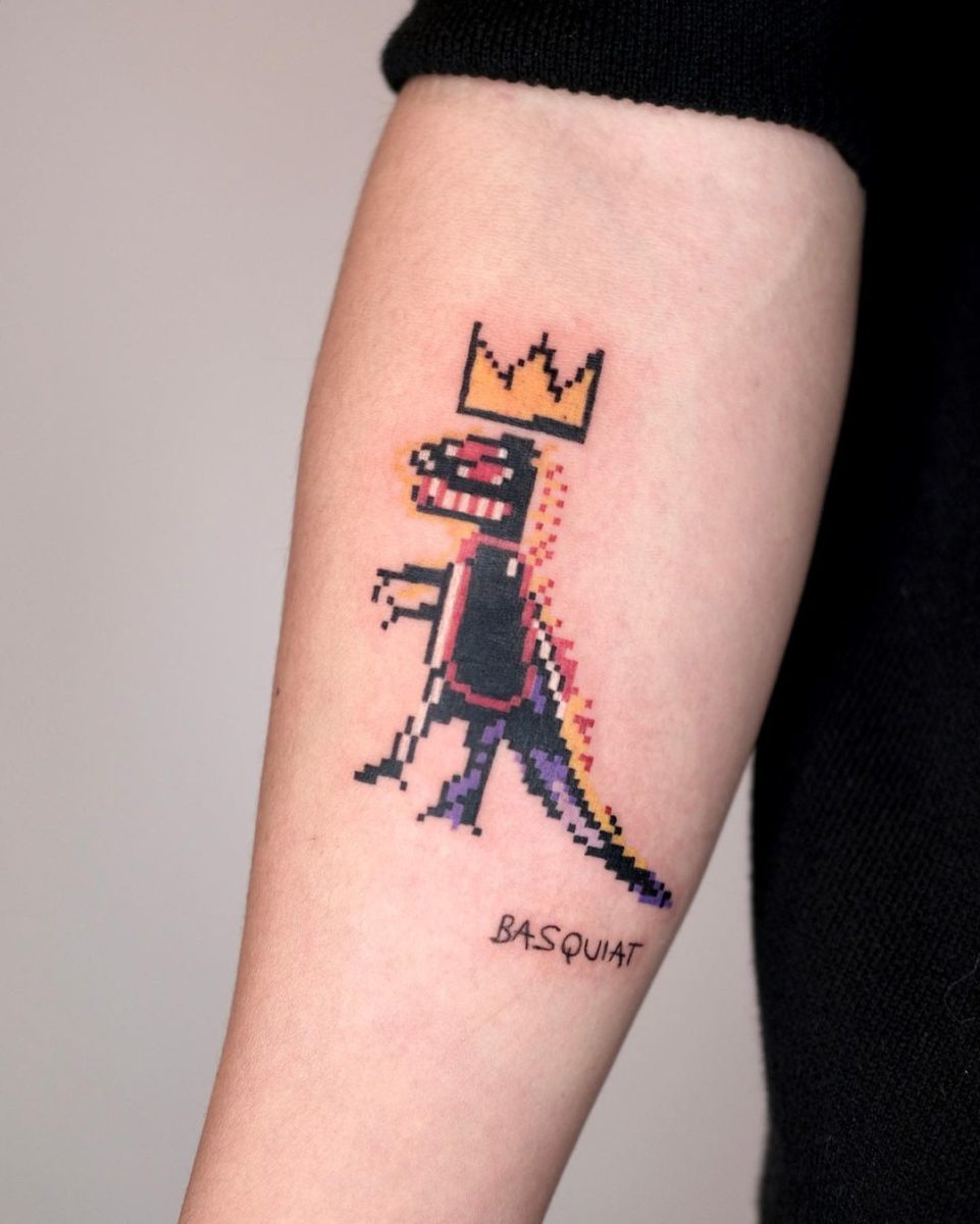 Basquiat-Inspired Tattoos 