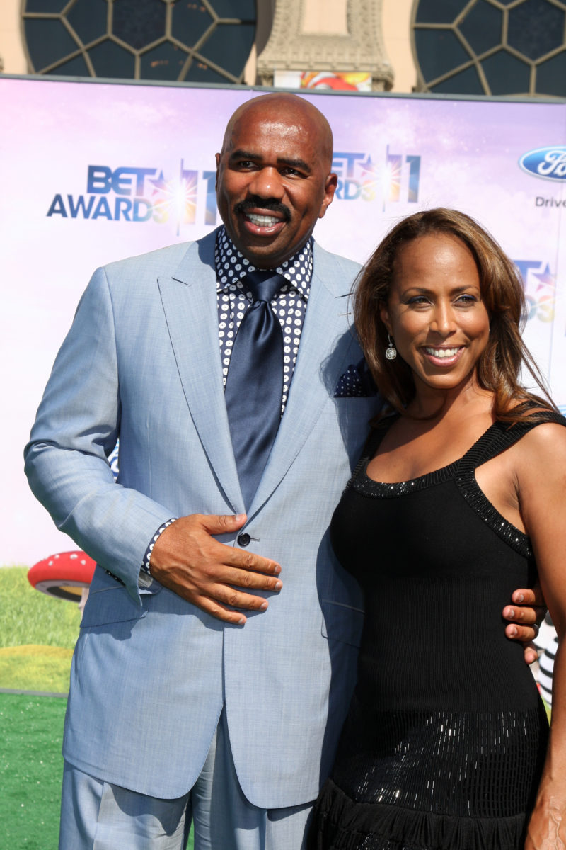 Steve Harvey and His Wife, Marjorie Harvey, Deny Rumors of Infidelity: “Find Something Else to Do” | Steve Harvey and Marjorie Harvey publicly denounced rumors of infidelity after an X user accused Marjorie of cheating on Steve with their bodyguard and chef.