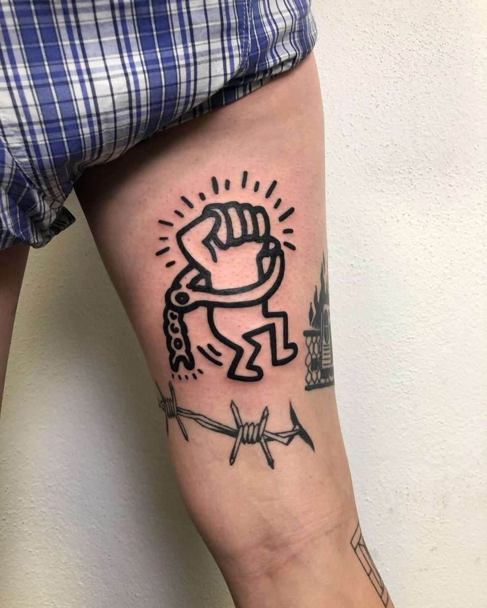 Keith Haring Tattoos