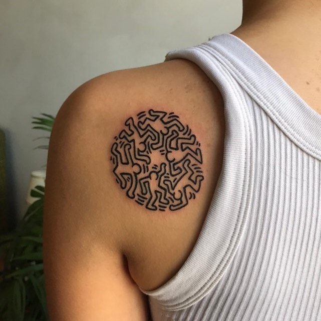Keith Haring Tattoos