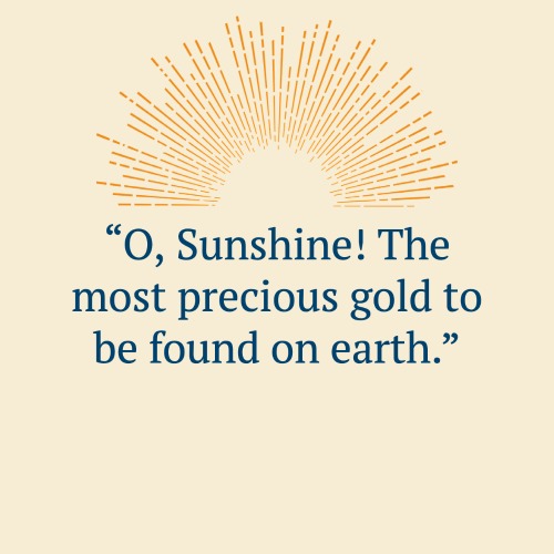 Quotes About Sunshine