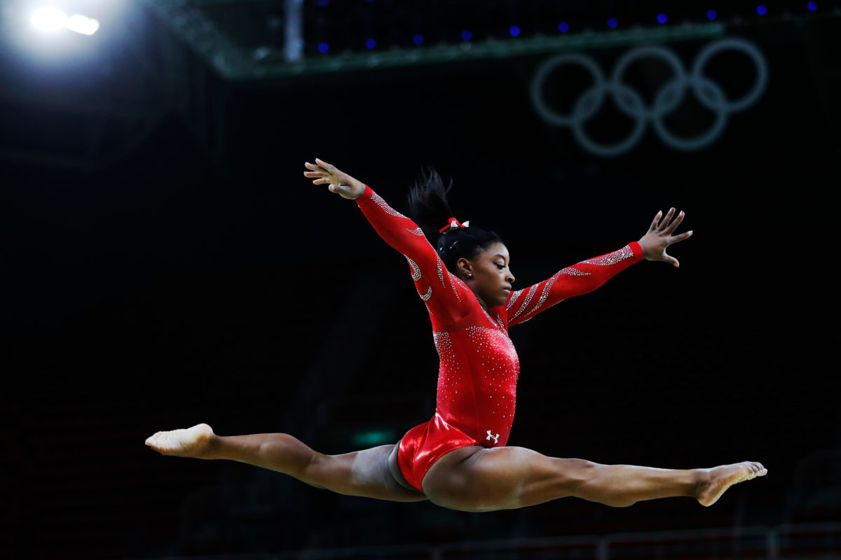 Simone Biles Makes Triumphant Return to Competition at the Core Hydration Classic