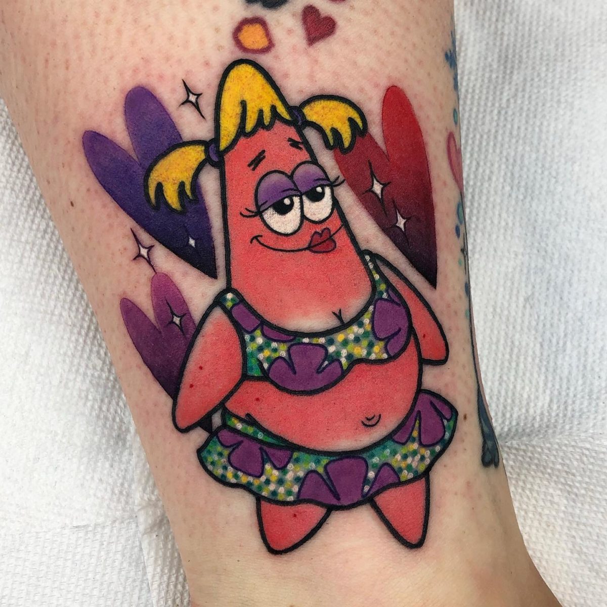 SpongeBob tattoos