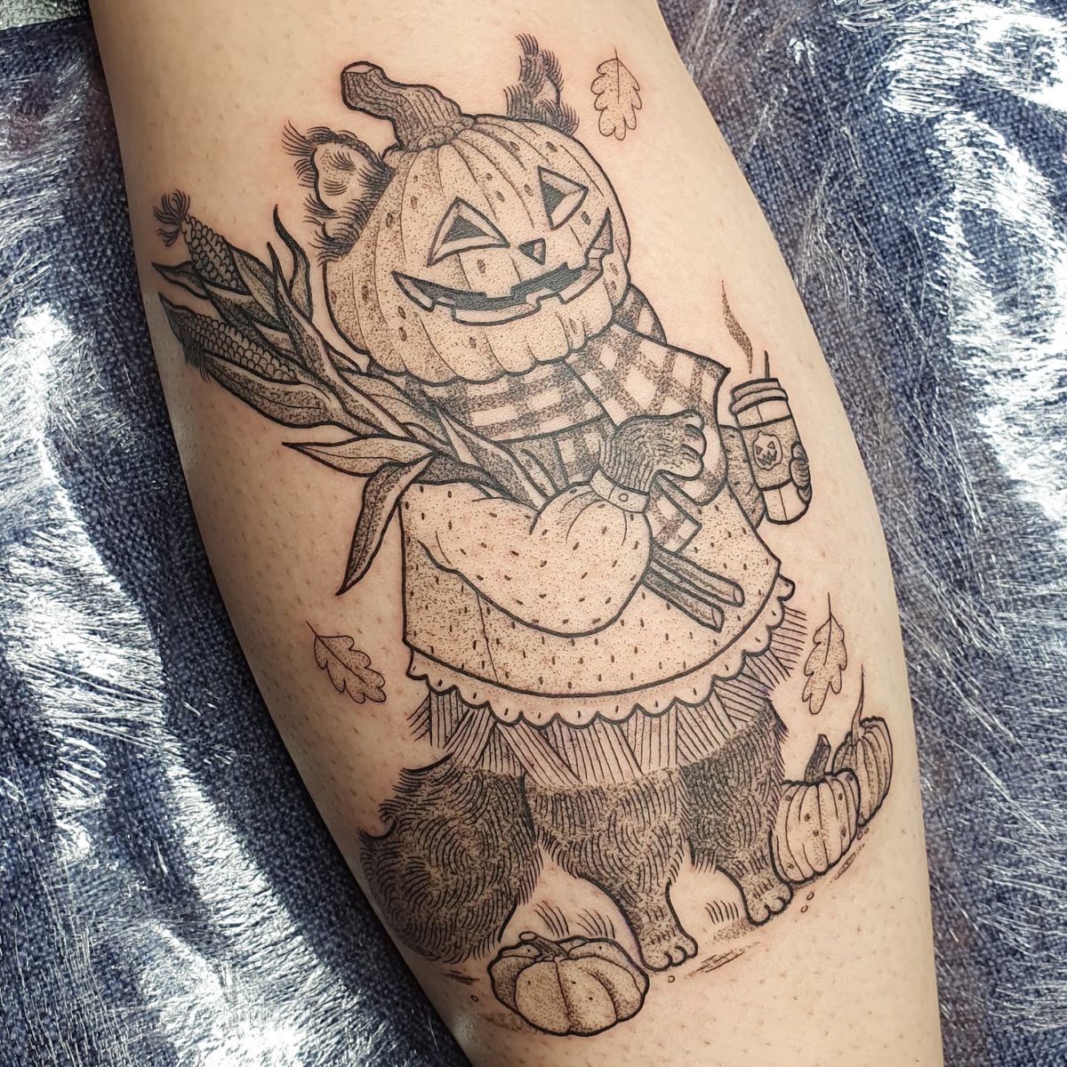 Pumpkin Spice Latte Tattoos