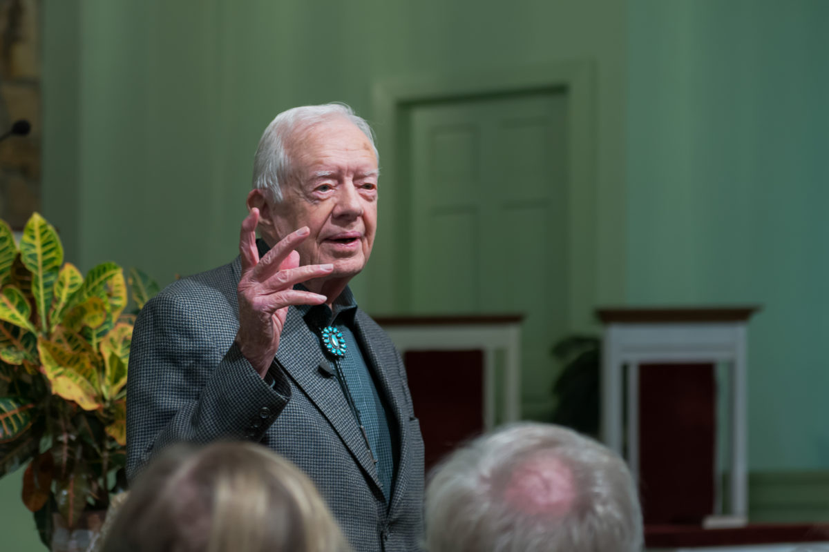 Prayers for Jimmy Carter as His Foundation Shares an Updated Announcement Just Three Months After Rosalyn's Passing | In a statement released by The Carter Center, the decision for the 39th president to enter hospice comes after several hospital stays.