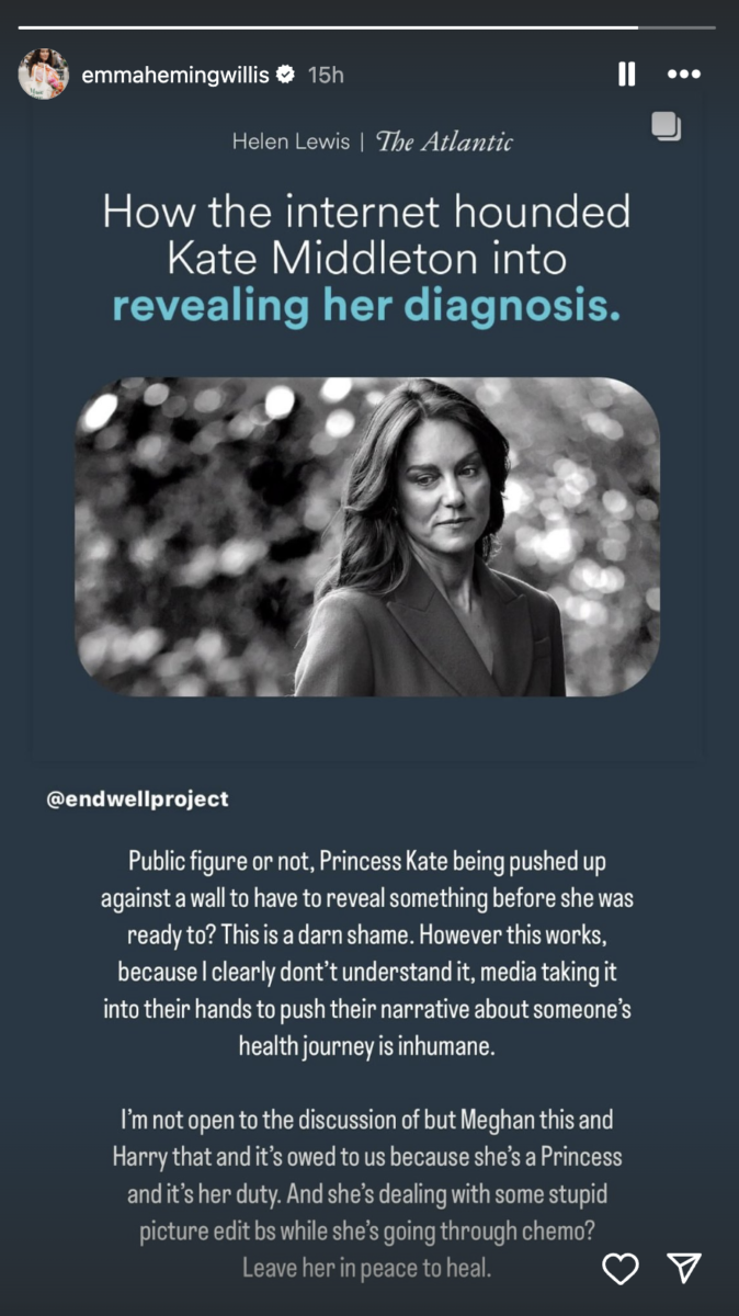Kate Middleton Shares Full Diagnosis: 'A Huge Shock' | Kate Middleton shared a major personal development.