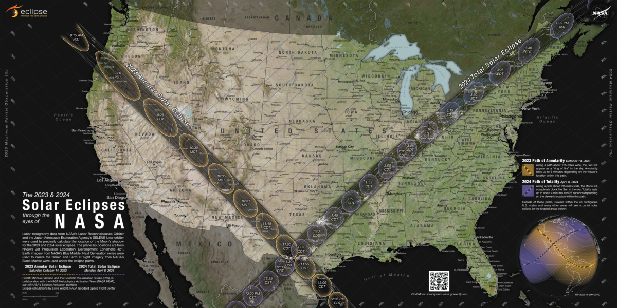 Here Is All the Information You Need to Know Before the Total Solar Eclipse on April 8 | In just 24 hours time, parts of North America and Central America will witness a total solar eclipse on April 8, 2024.