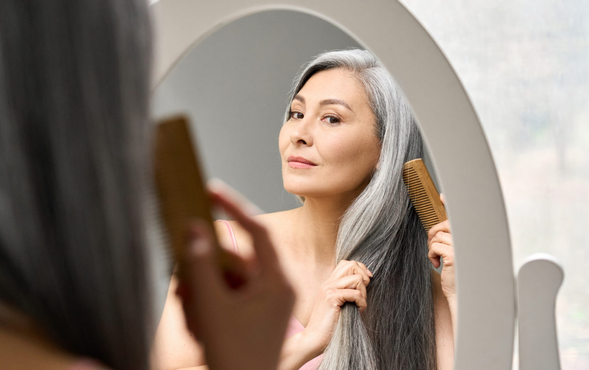 Premature Graying of Hair: Why It Happens & What You Can Do About It | This is called premature graying of hair (PGH), and it’s a real thing.