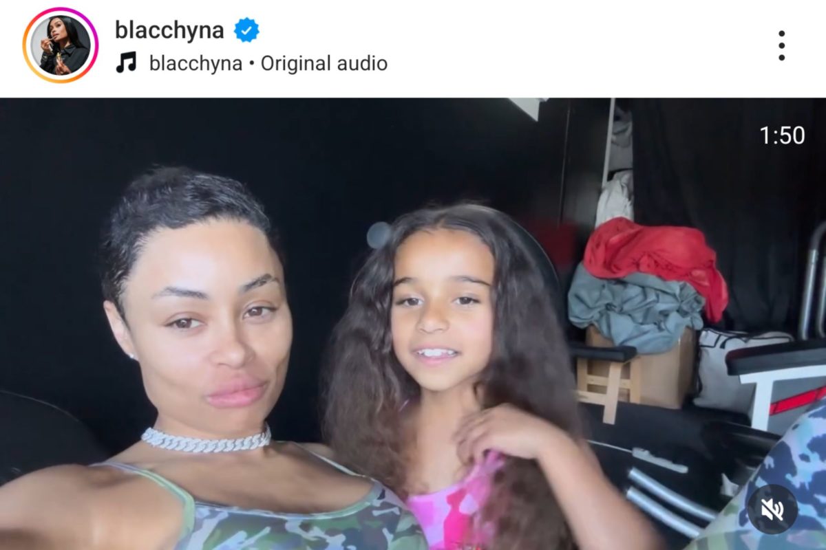 Blac Chyna going viral for sweet moment shared with 7-year-old daughter