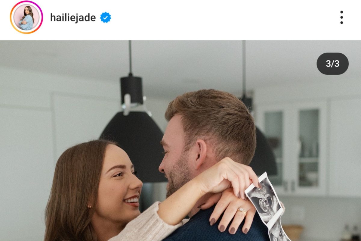 Hailie Jade Scott reveals how she hid her pregnancy from wedding guests in May