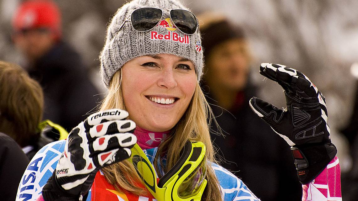 lindsey vonn red bull hat