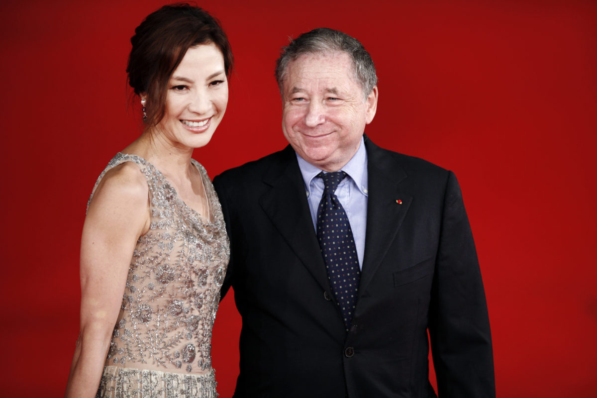 michelle yeoh with husband jean todt