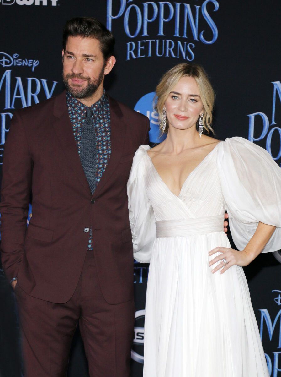 Emily Blunt reacts to her husband John Krasinski being named People’s Sexiest Man Alive | Krasinski said his reaction was “just immediate blackout.”