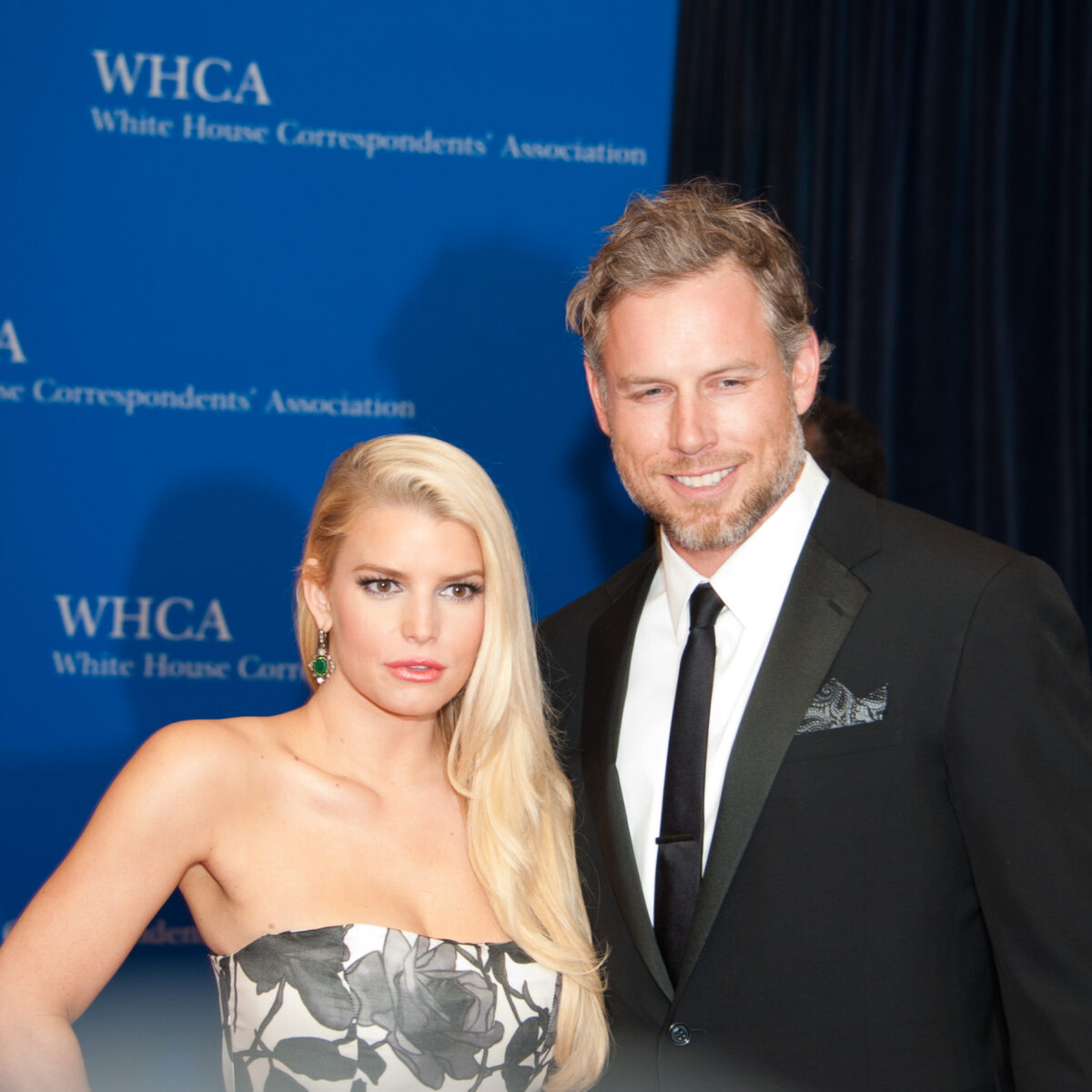 jessica simpson and eric johnson white house