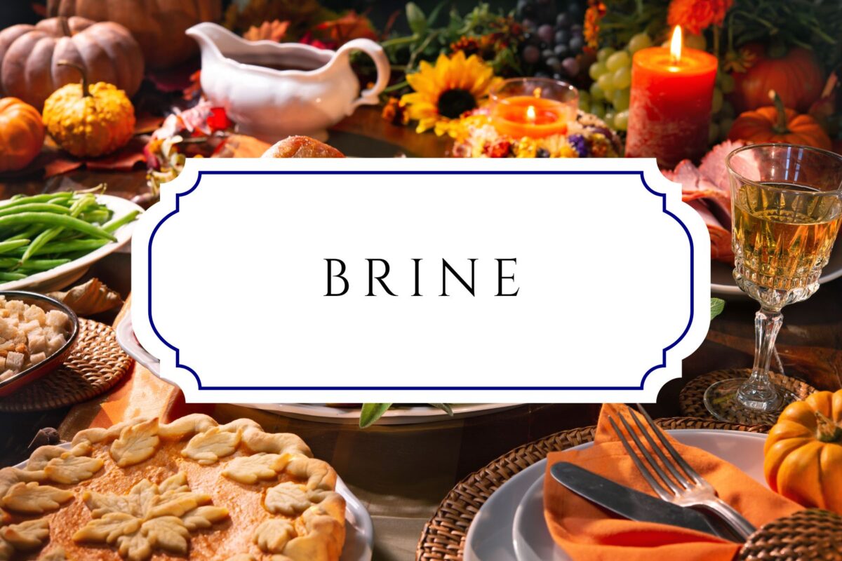 thanksgiving names brine