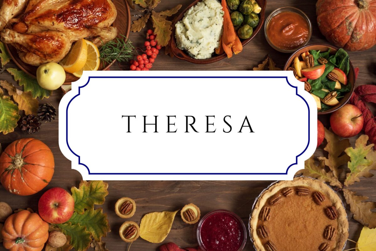 thanksgiving names theresa