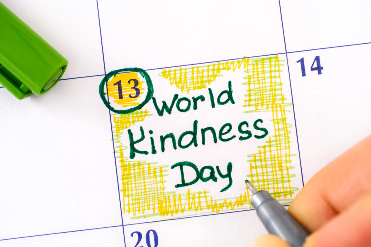 world kindness day calendar